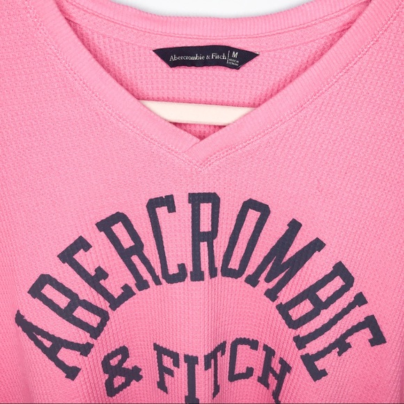 Abercrombie Waffle Knit Cropped Long Sleeve - Picture 4 of 5